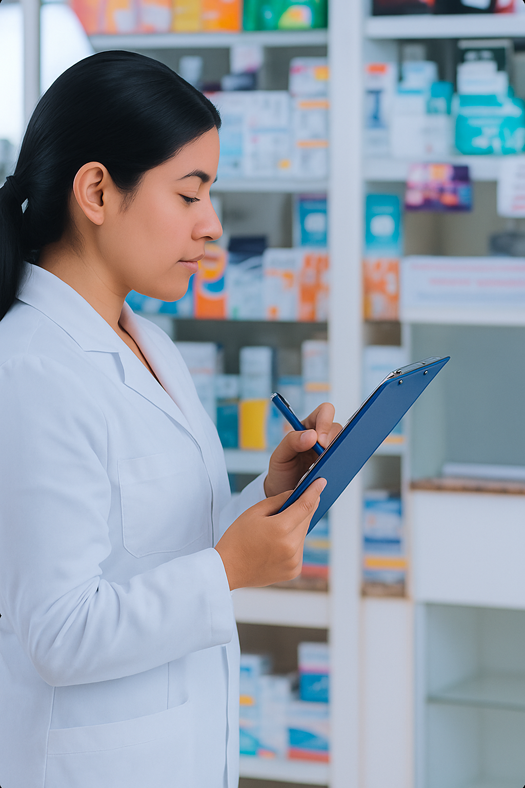 Imagen de una farmaceutica